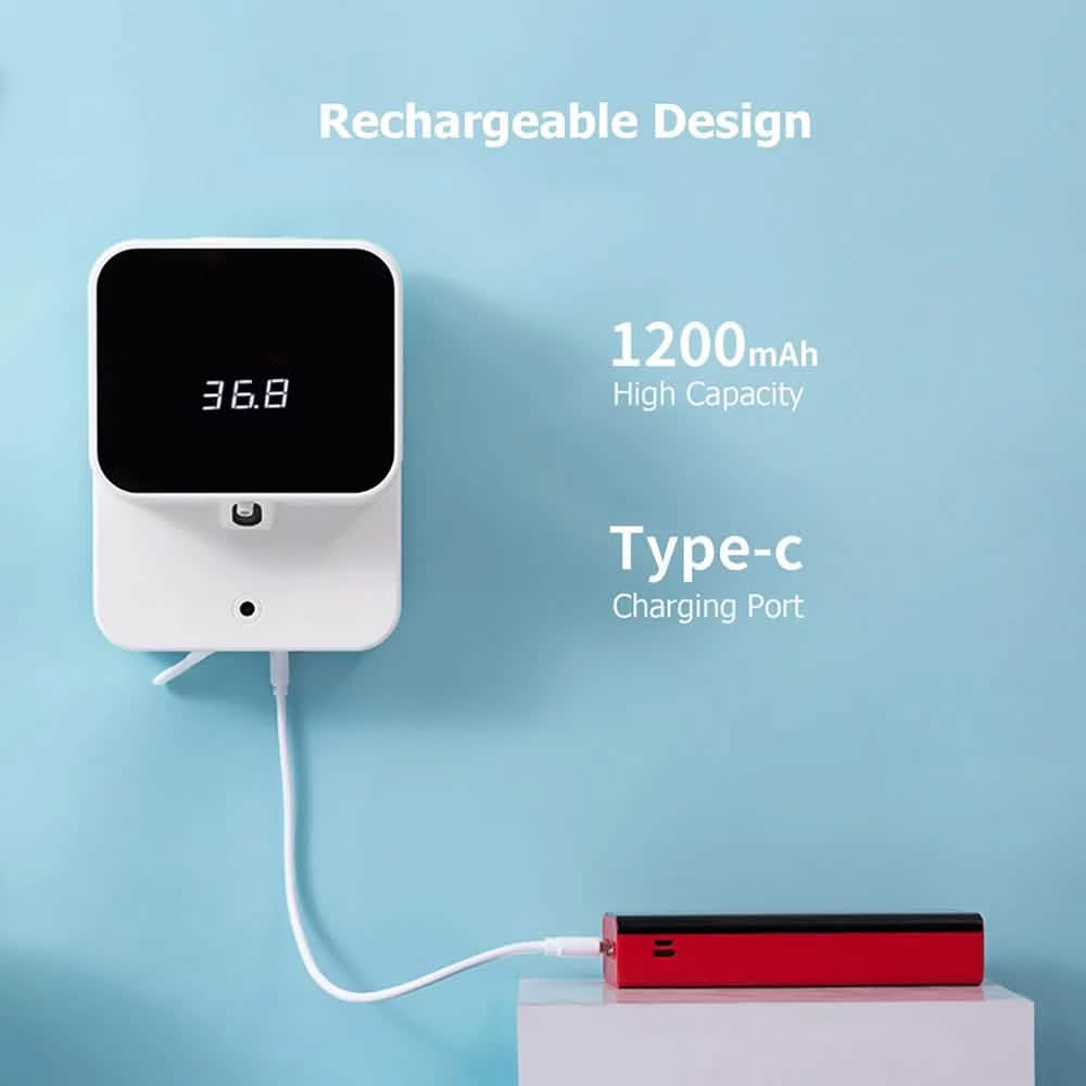 Non-Contact Temperature Measurement Soap Dispenser by DailySale