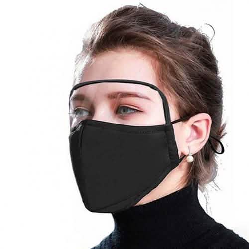 Non-Medical Protective Face Mask with Eye Shield by DailySale