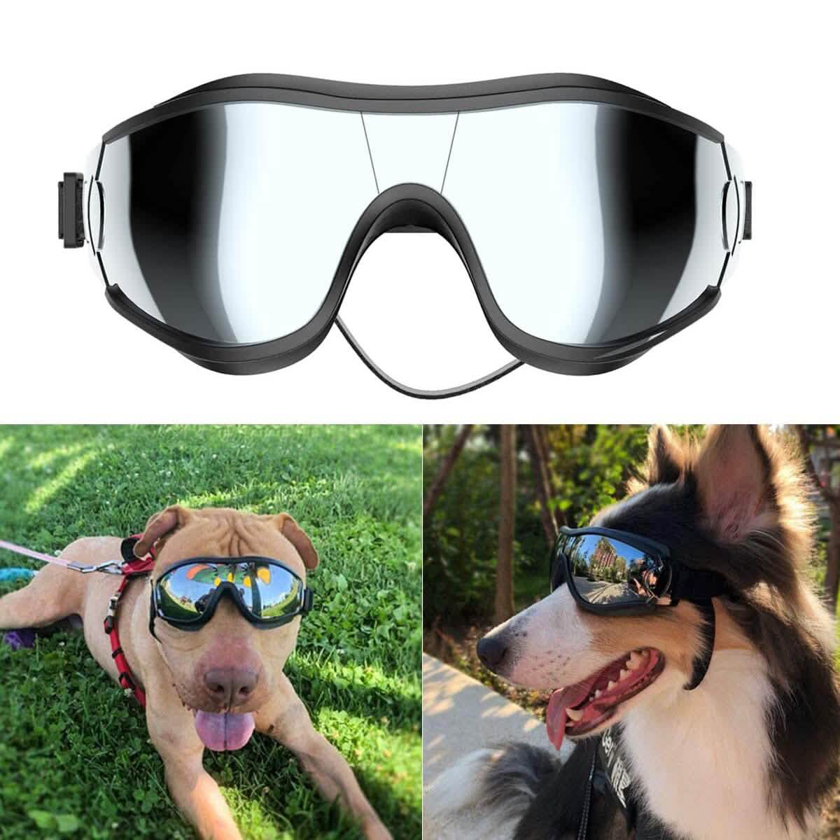 NVTED Dog Sunglasses with Adjustable Strap for Medium or Large Dog by DailySale