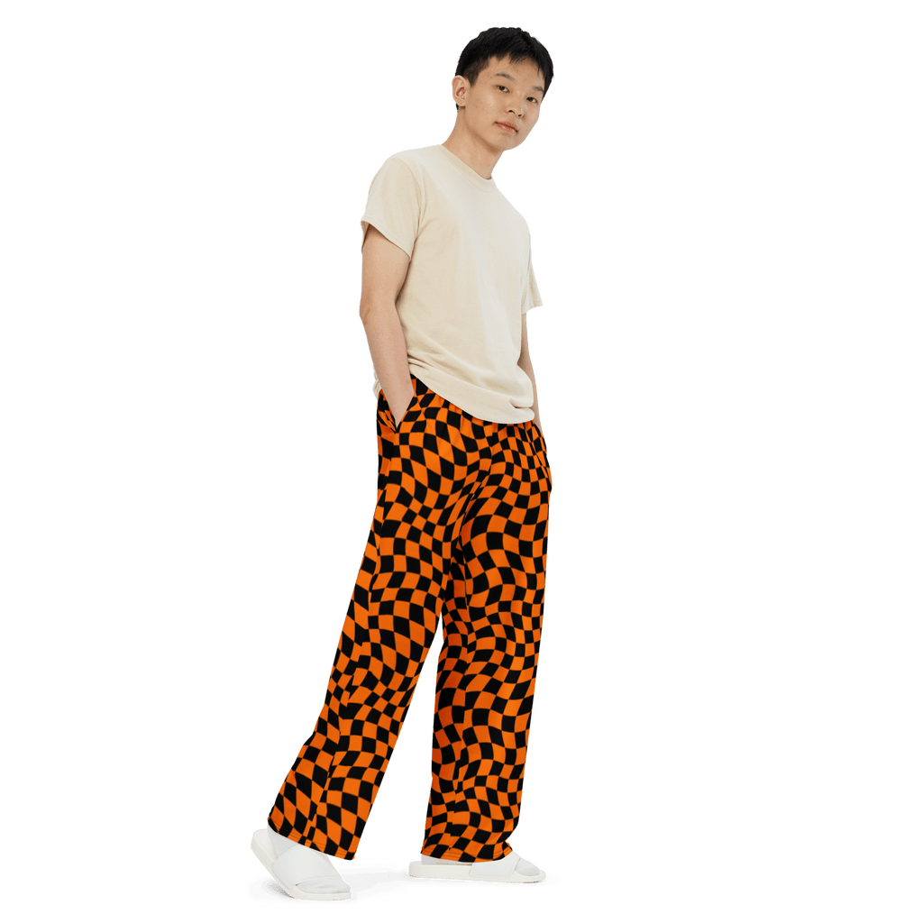 October Tiles Wide Leg Lounge Pants by Goth Cloth Co.