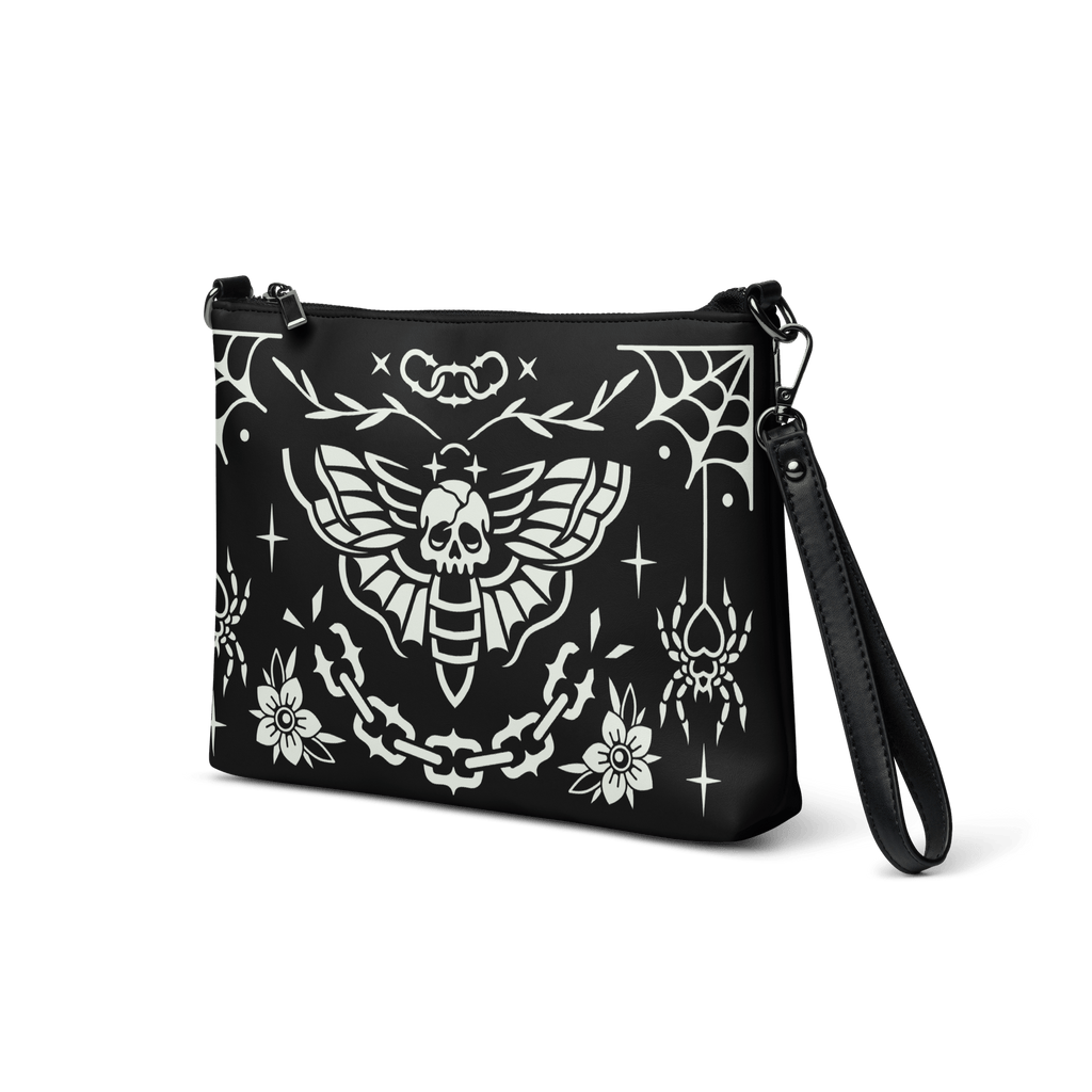 Old School Ink Crossbody Bag by Goth Cloth Co.