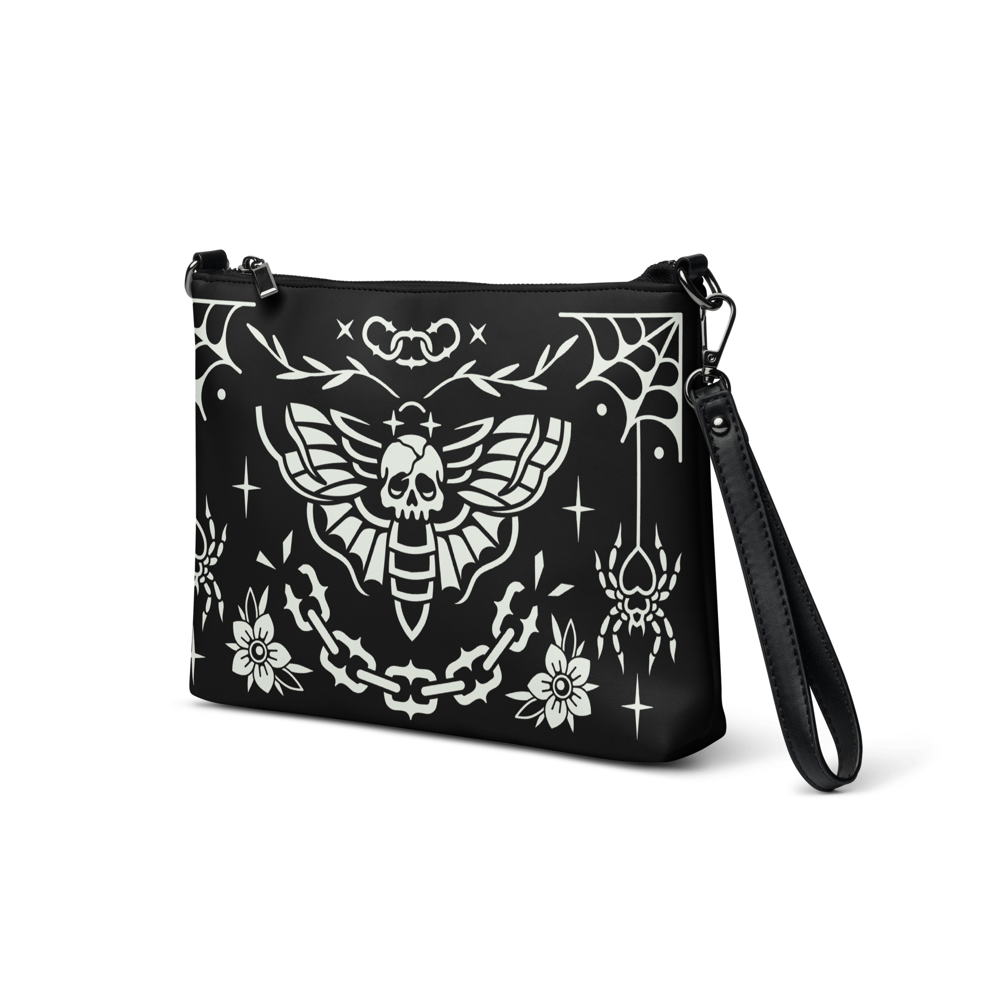 Old School Ink Crossbody Bag by Goth Cloth Co.