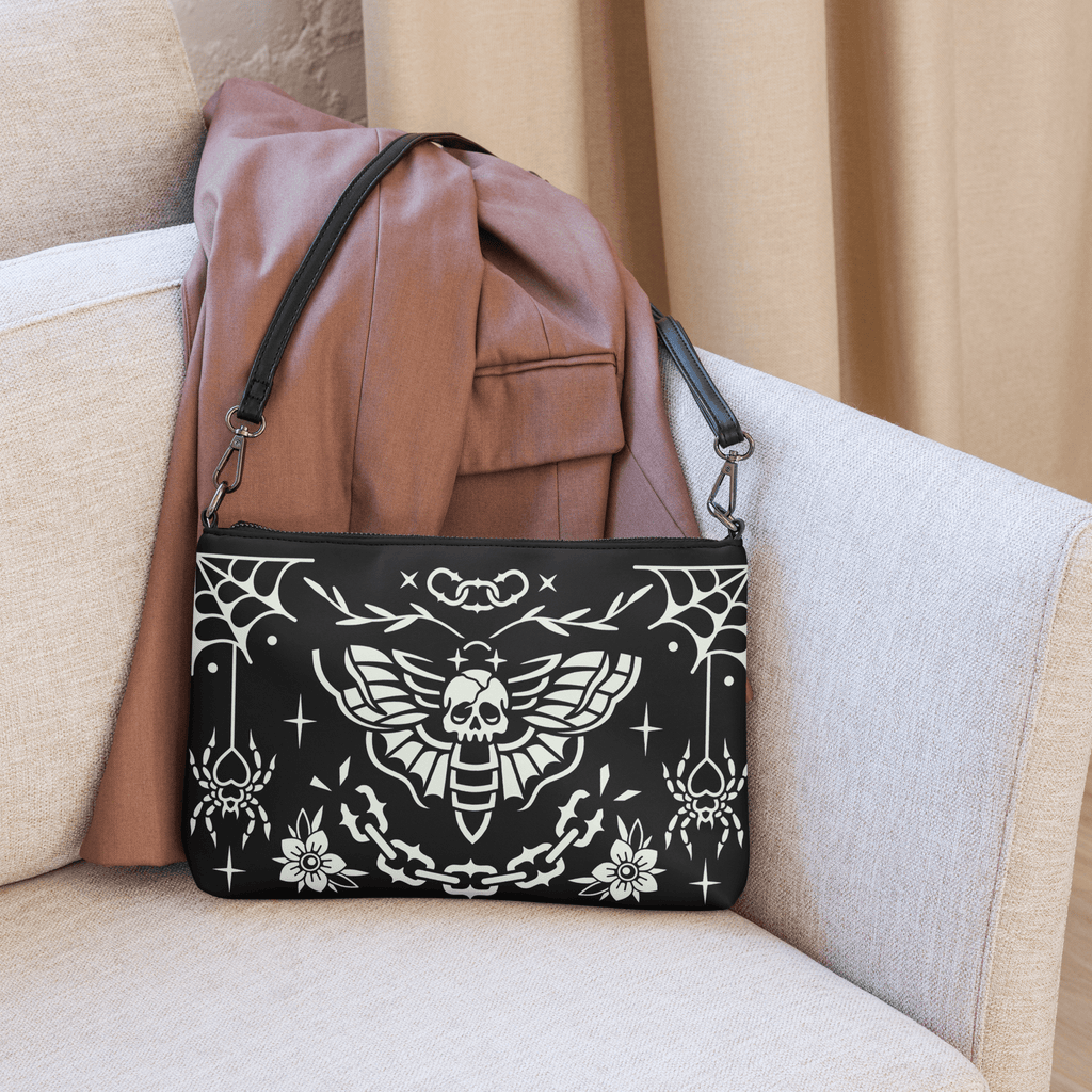 Old School Ink Crossbody Bag by Goth Cloth Co.