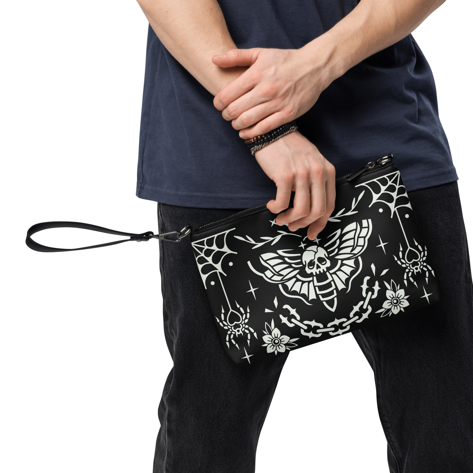 Old School Ink Crossbody Bag by Goth Cloth Co.
