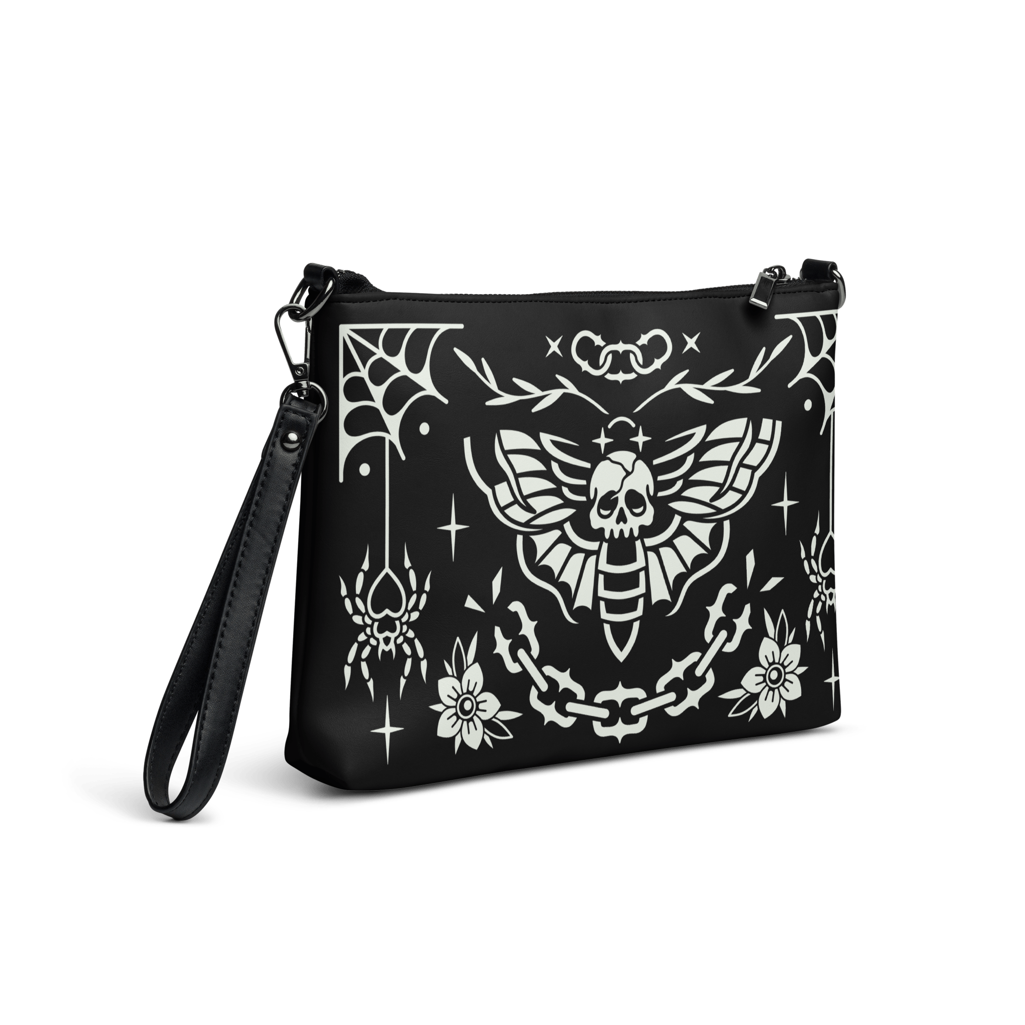 Old School Ink Crossbody Bag by Goth Cloth Co.