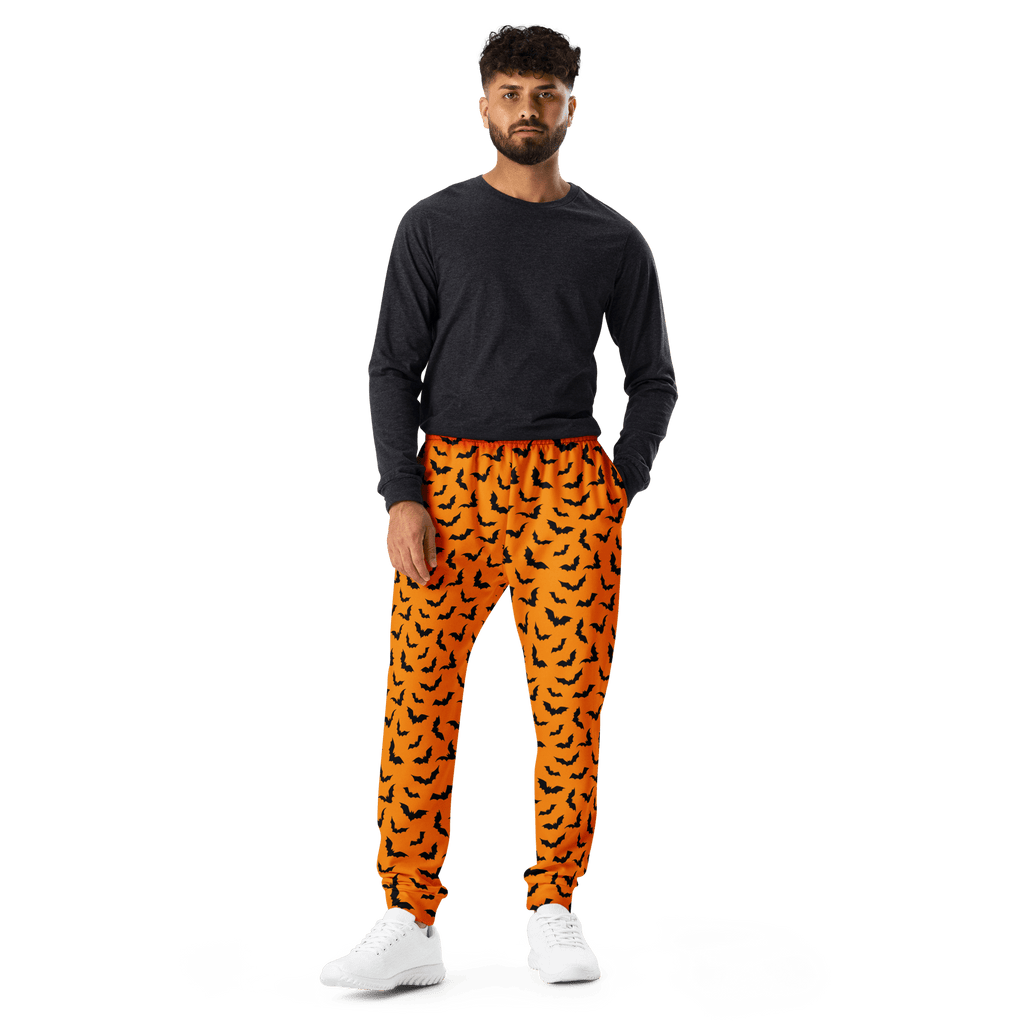 Orange Eclipse Unisex Joggers by Goth Cloth Co.