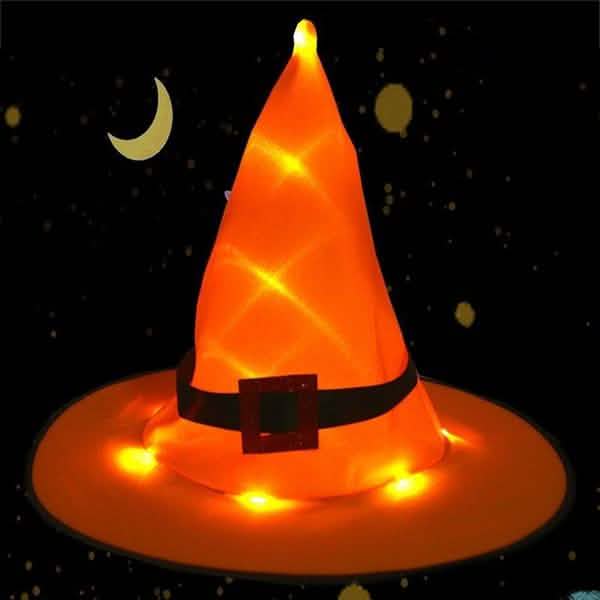 Outdoor Halloween Decoration Glowing Hats by DailySale