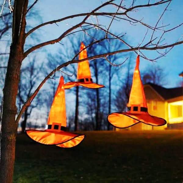 Outdoor Halloween Decoration Glowing Hats by DailySale
