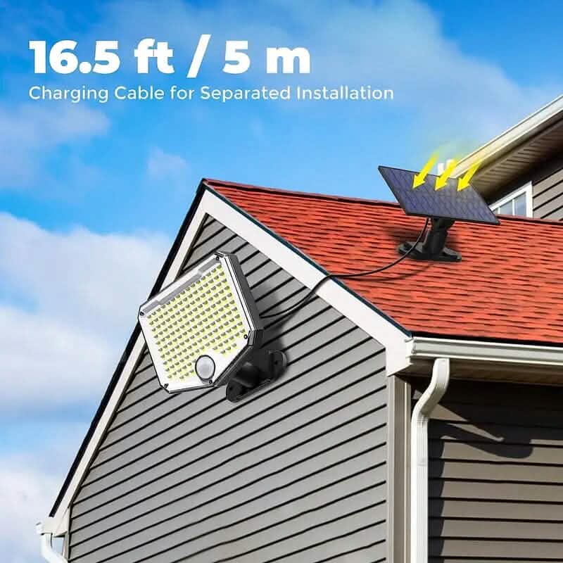 Outdoor LED Solar Security Lights by DailySale