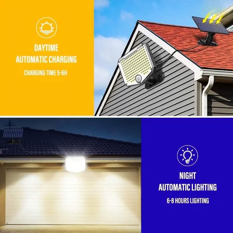 Outdoor LED Solar Security Lights by DailySale