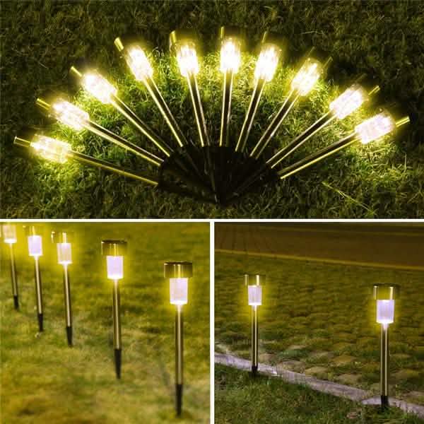 Outdoor Solar LED Solar Lights and Garden LED Lamps by DailySale
