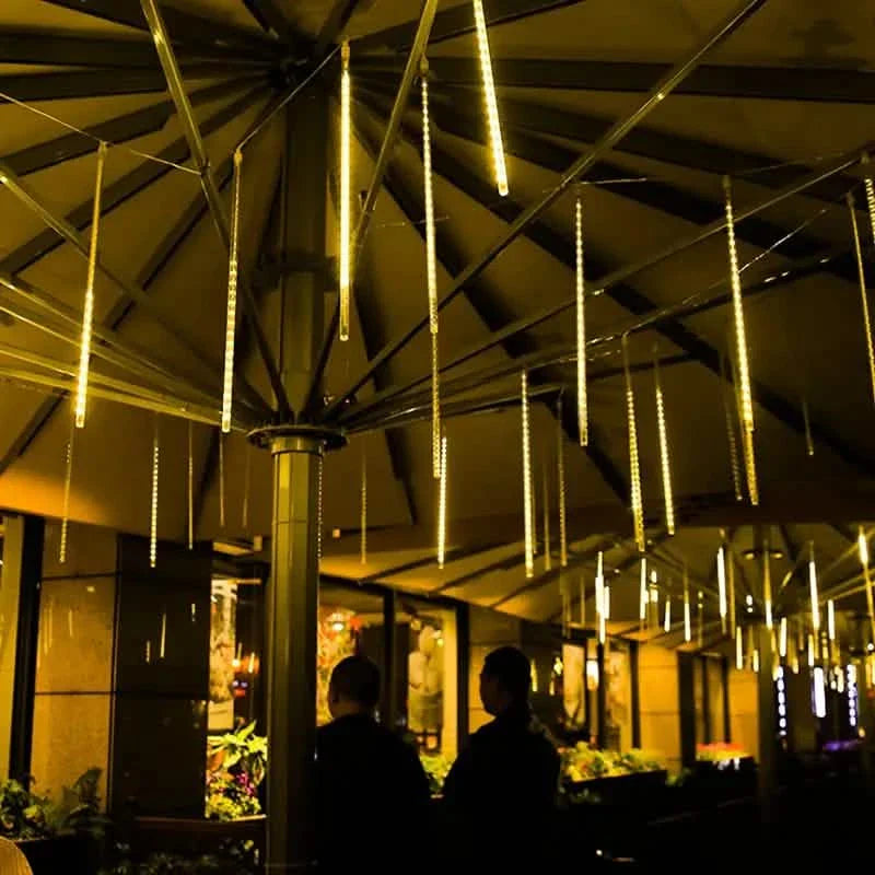 Outdoor Solar Meteor Christmas String Lights by DailySale