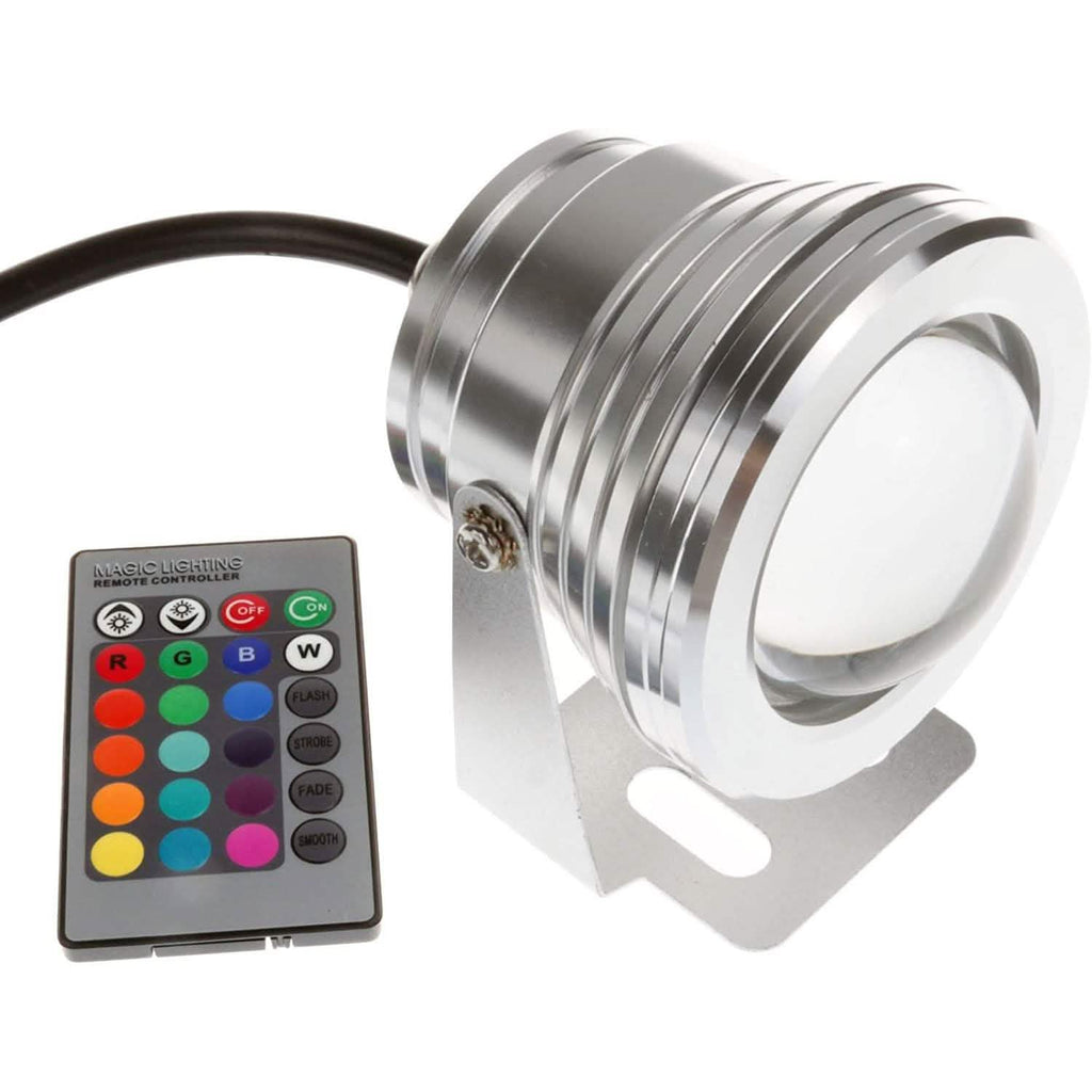 Outdoor Submersible Lights Remote-Controlled RGB 12 V LED Beads by DailySale