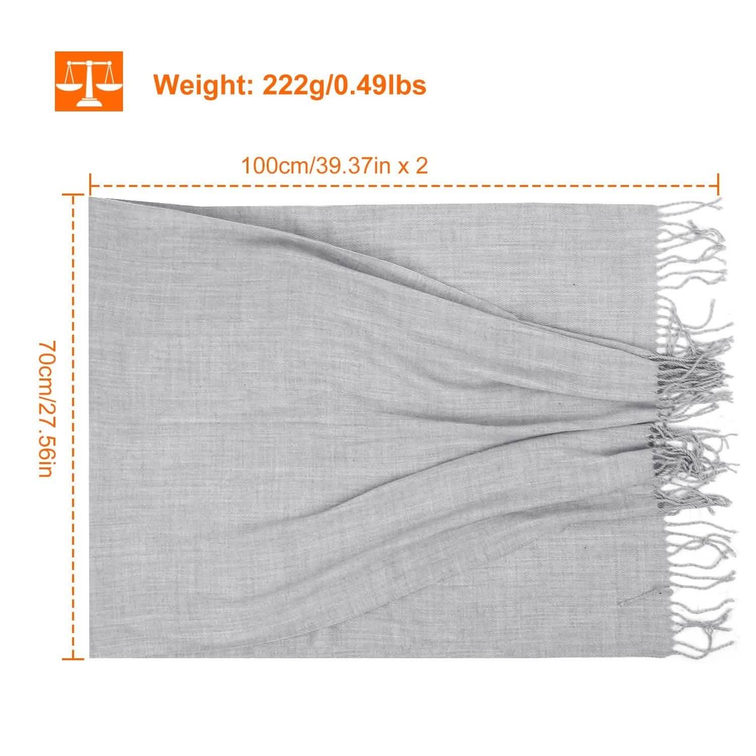 Oversize Cashmere Wool Shawl Wrap Blanket by DailySale