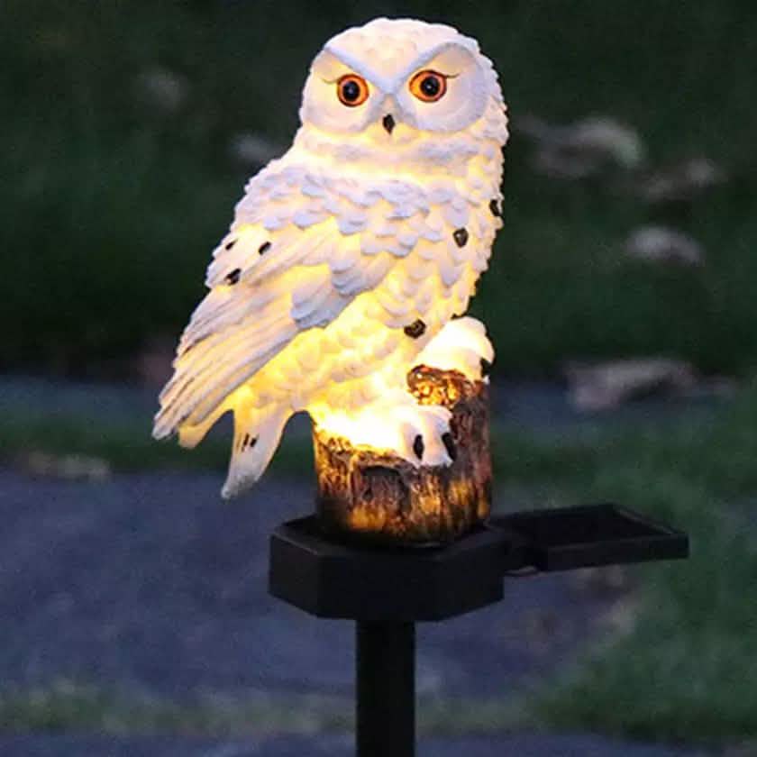 Owl Solar LED Lights with Decorative Stake by DailySale