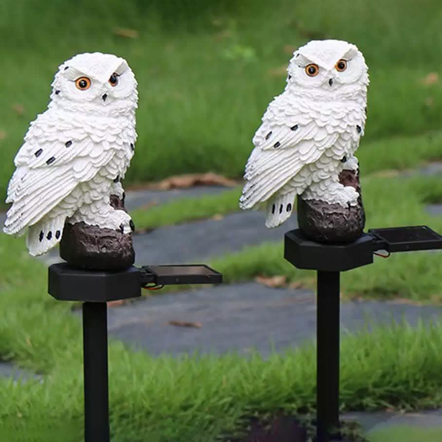 Owl Solar LED Lights with Decorative Stake by DailySale
