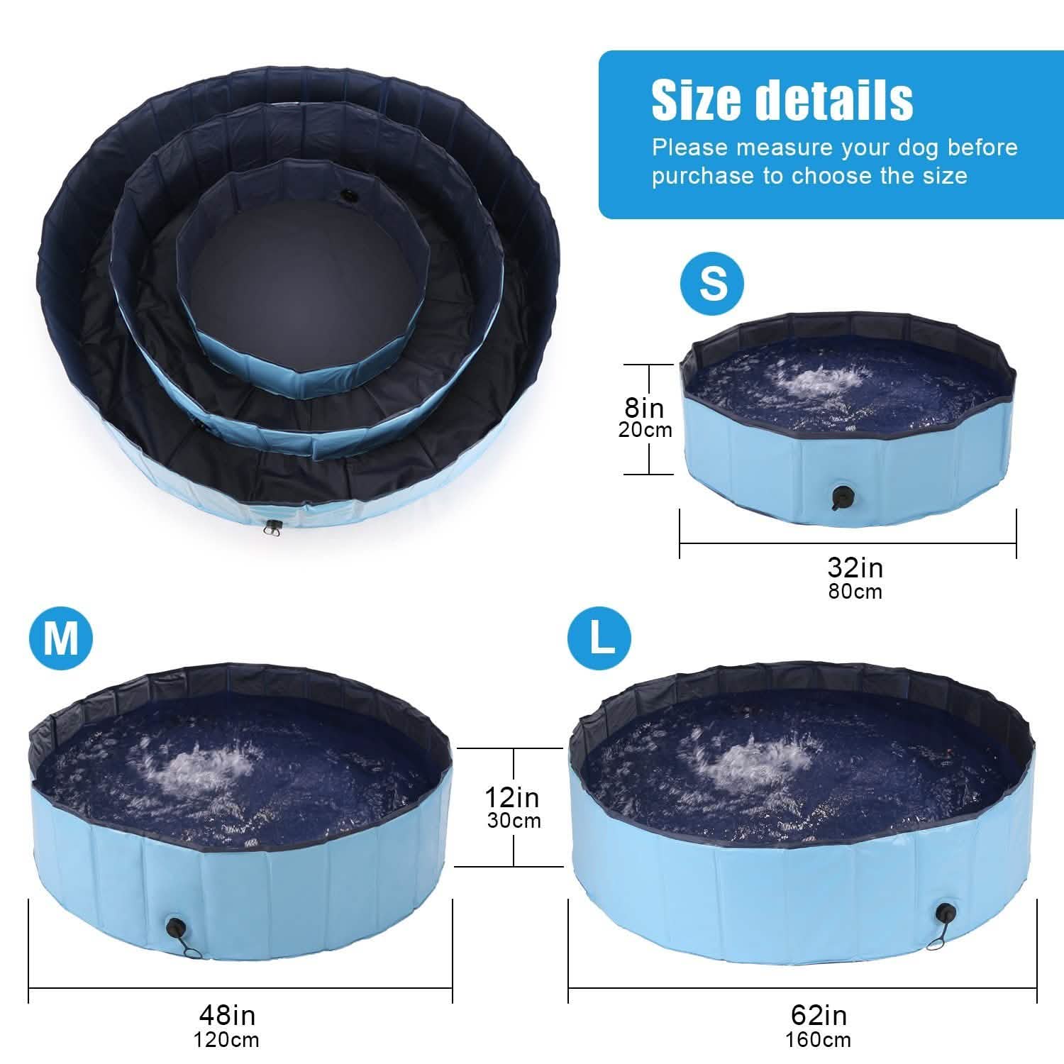 OWNPETS Foldable Pet Pool by DailySale
