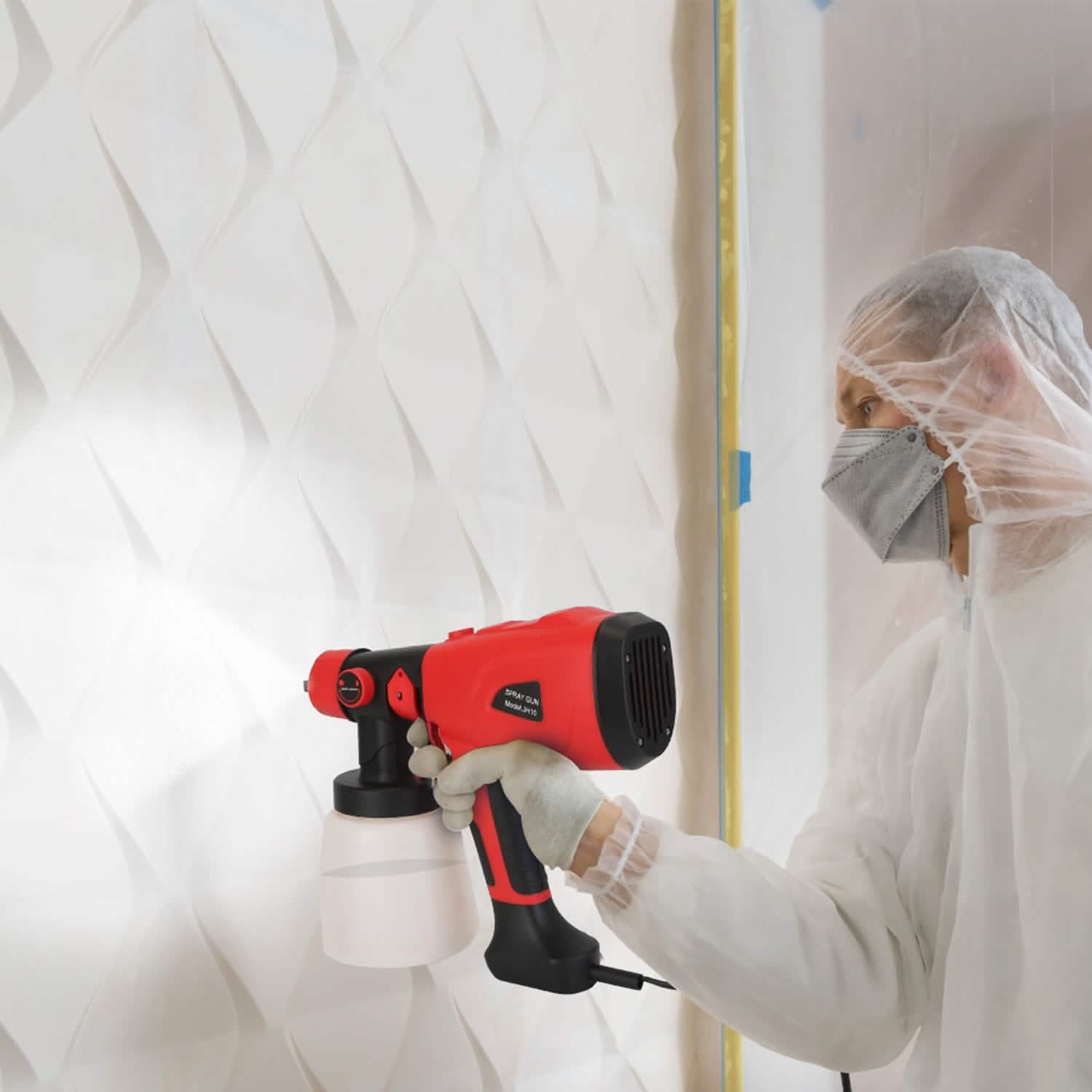 Paint Sprayer HVLP Handheld Painter with 3 Spray Patterns by DailySale