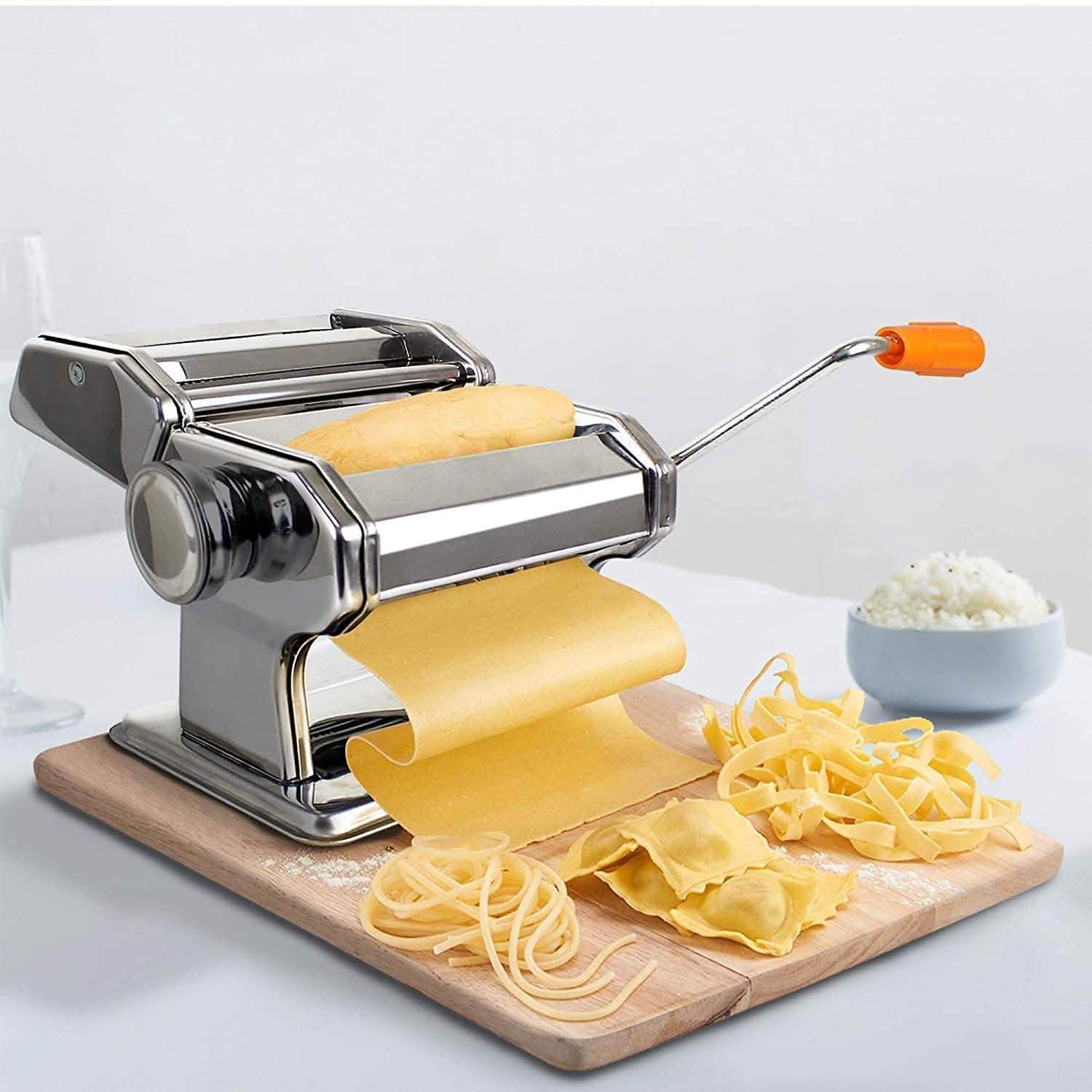 Pasta Maker Roller Machine Fettuccine by DailySale