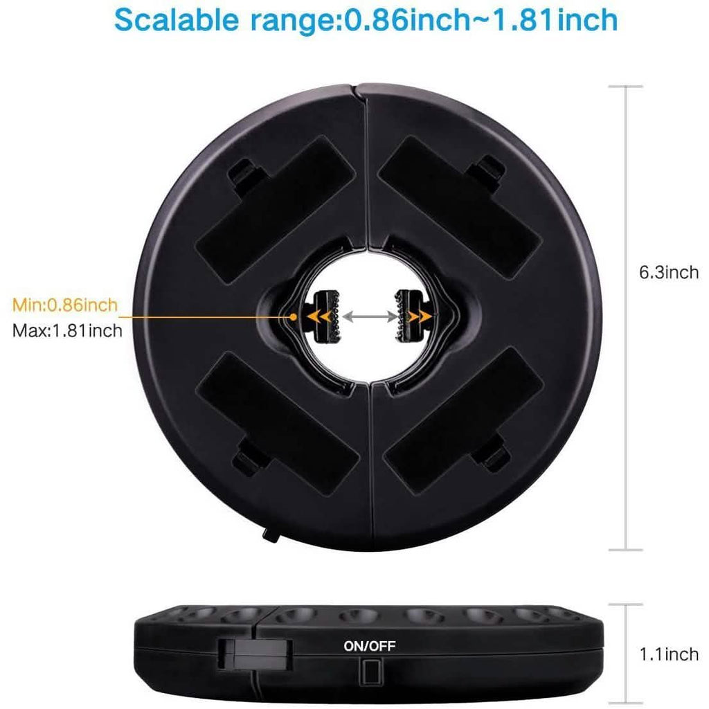 Patio Umbrella Light 3 Brightness Modes Cordless 28 LED Lights by DailySale