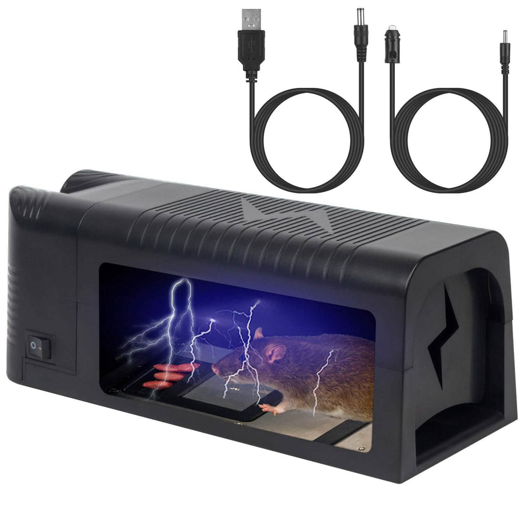 Pest Control Rechargeable Shock Mice Killer with 1800V High Voltage by DailySale