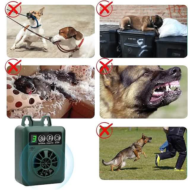 Pet Dog Ultrasonic Bark Control Device by DailySale