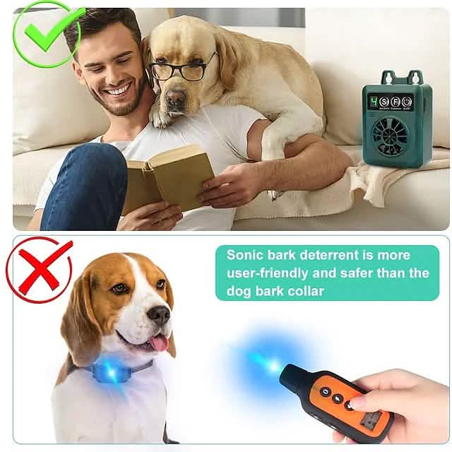 Pet Dog Ultrasonic Bark Control Device by DailySale