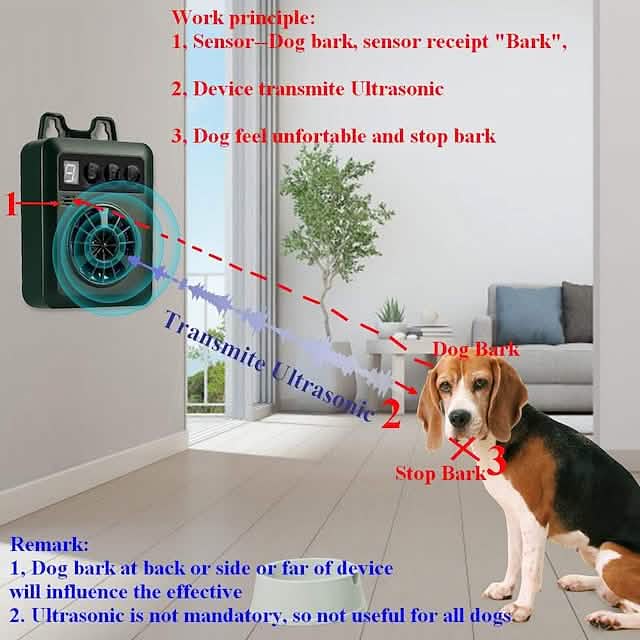 Pet Dog Ultrasonic Bark Control Device by DailySale