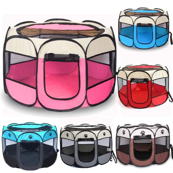 Pet Tent Portable Playpen by DailySale