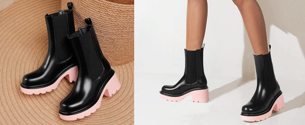 Chunky Color Boots