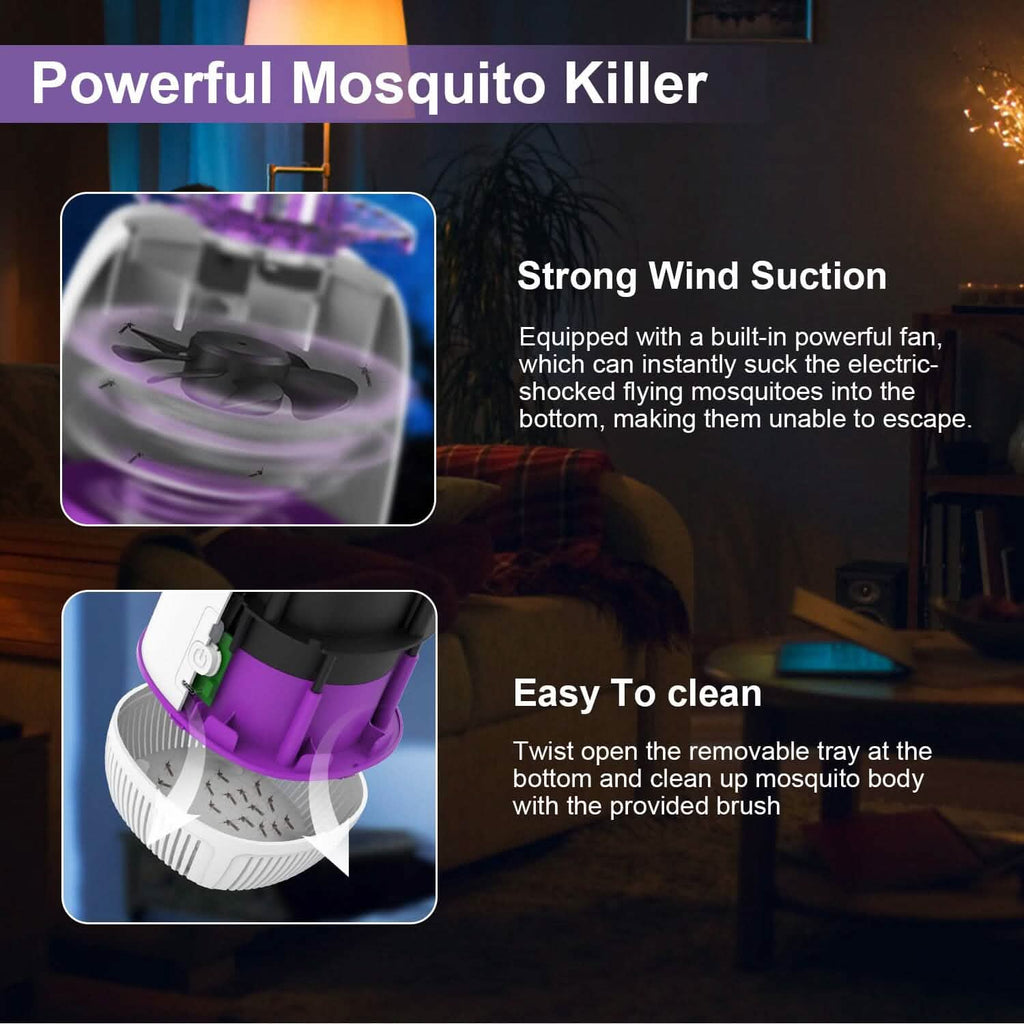 Plug-in Mosquito Zapper Max 10 with 3 Modes by DailySale