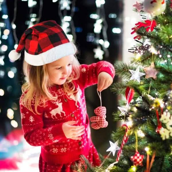 Plush Knitted Christmas Hat by DailySale