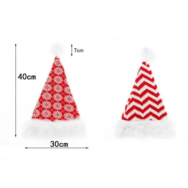 Plush Knitted Christmas Hat by DailySale