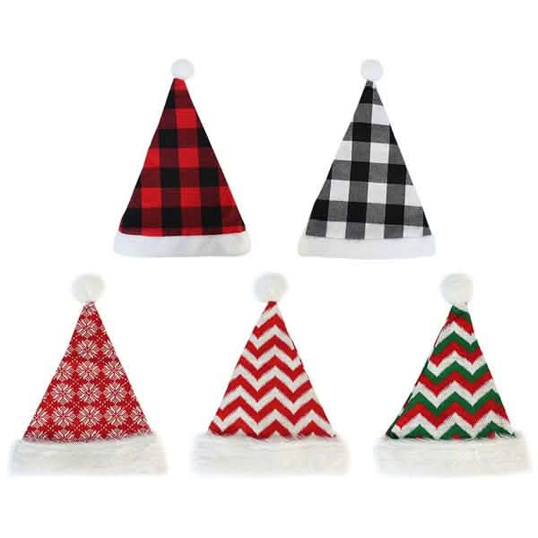 Plush Knitted Christmas Hat by DailySale