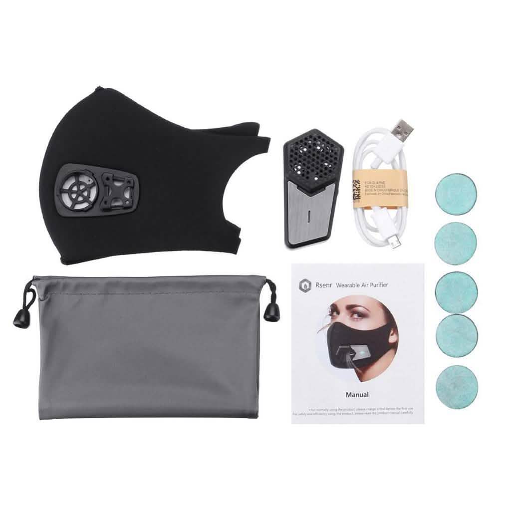 PM2.5 Dustproof Smart Electric Fan Breathable Mask by DailySale