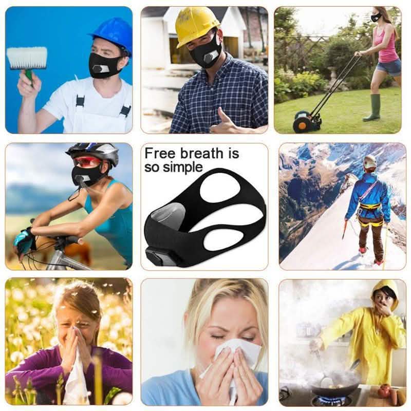 PM2.5 Dustproof Smart Electric Fan Breathable Mask by DailySale