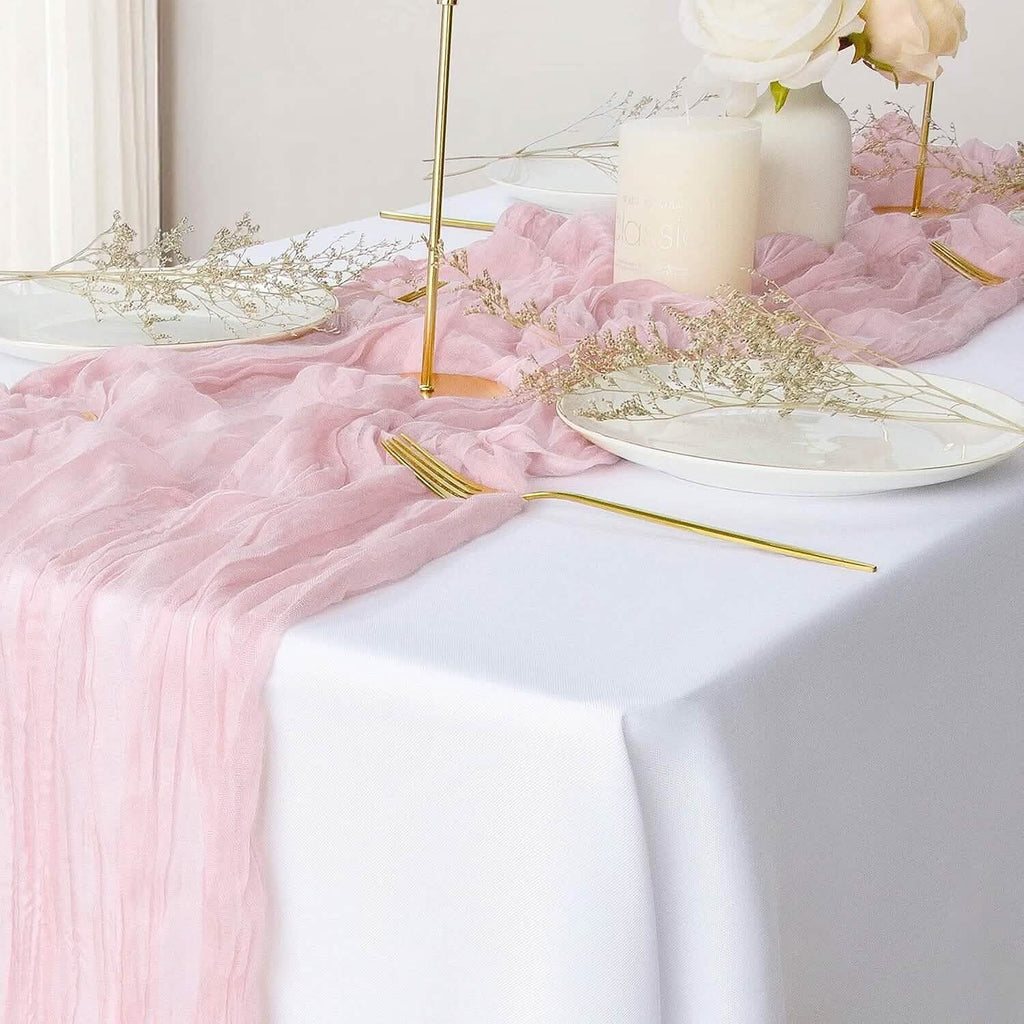 Polyester Crinkle Table Runner by DailySale