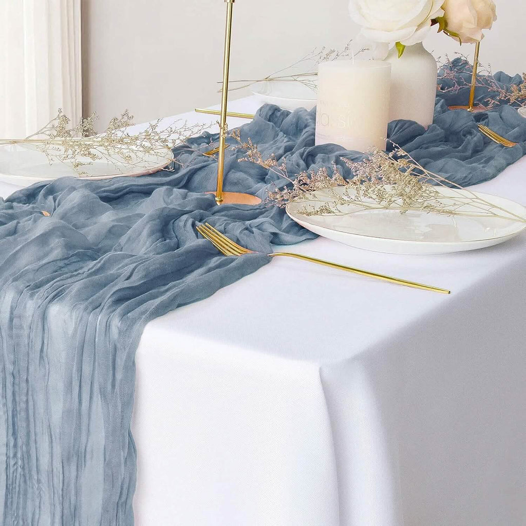 Polyester Crinkle Table Runner by DailySale