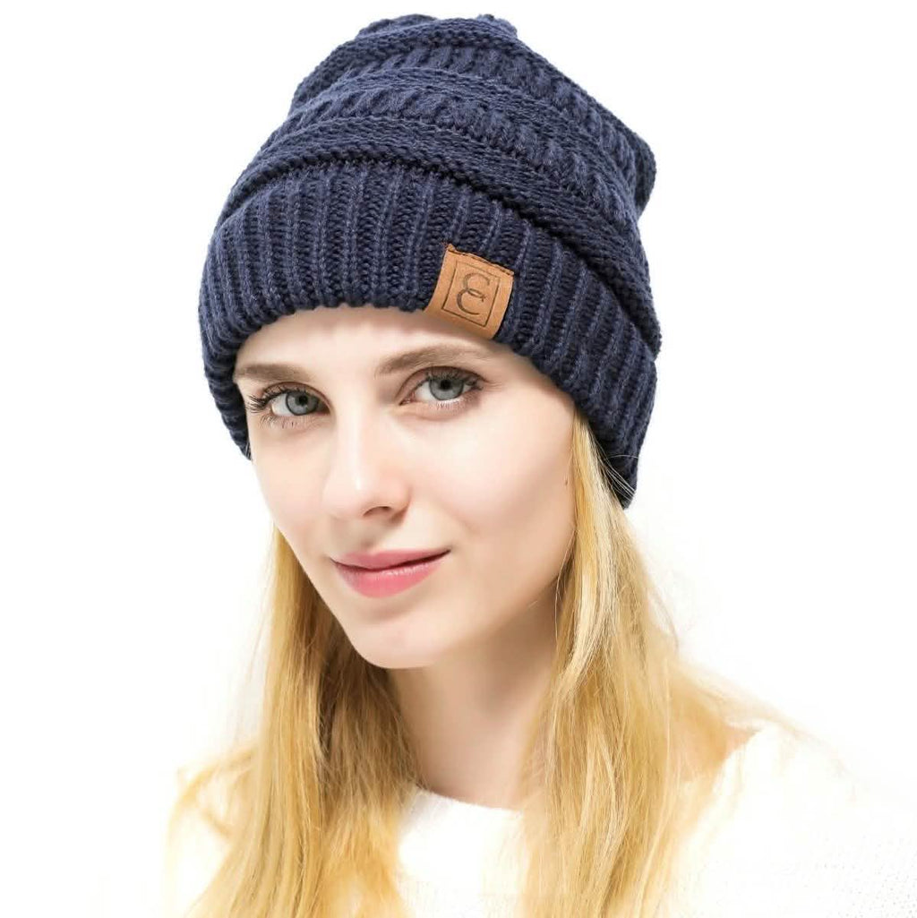 Popular CC Chic Winter Beanie Hat