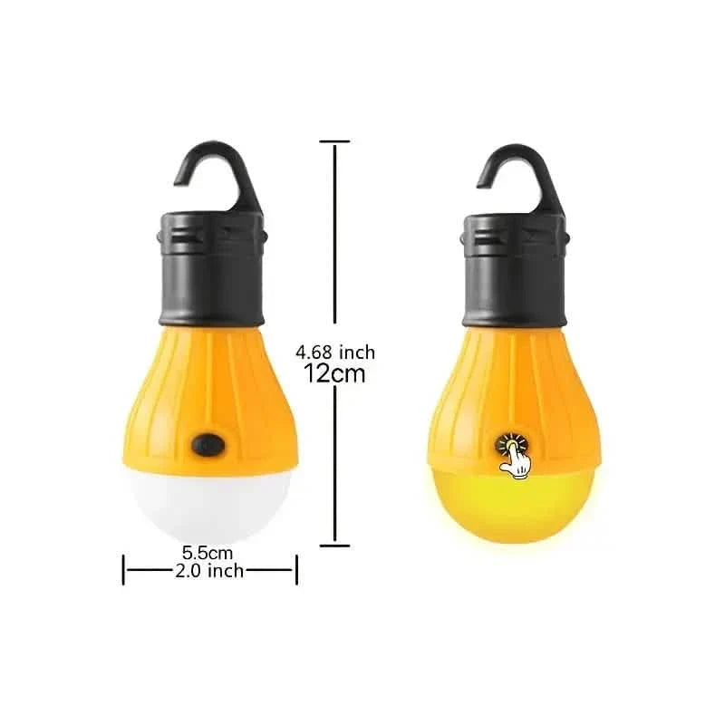 Portable 3LED Outdoor Hook Pendant Lights by DailySale