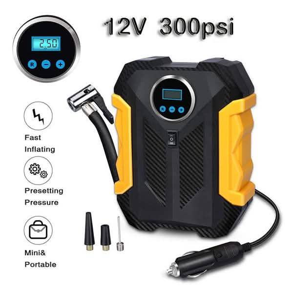 Portable Air Compressor Pump Tire Inflator by DailySale