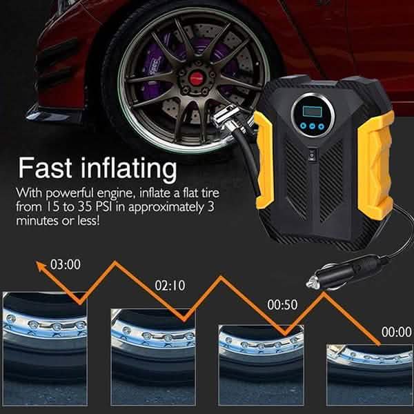 Portable Air Compressor Pump Tire Inflator by DailySale