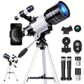 Portable Astronomical 150X Telescope 70mm Aperture Telescope Monocular With Tripod by DailySale