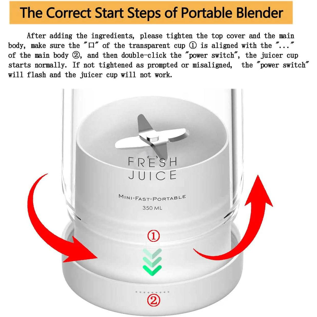 Portable Blender Bottle Electric Juicer by DailySale