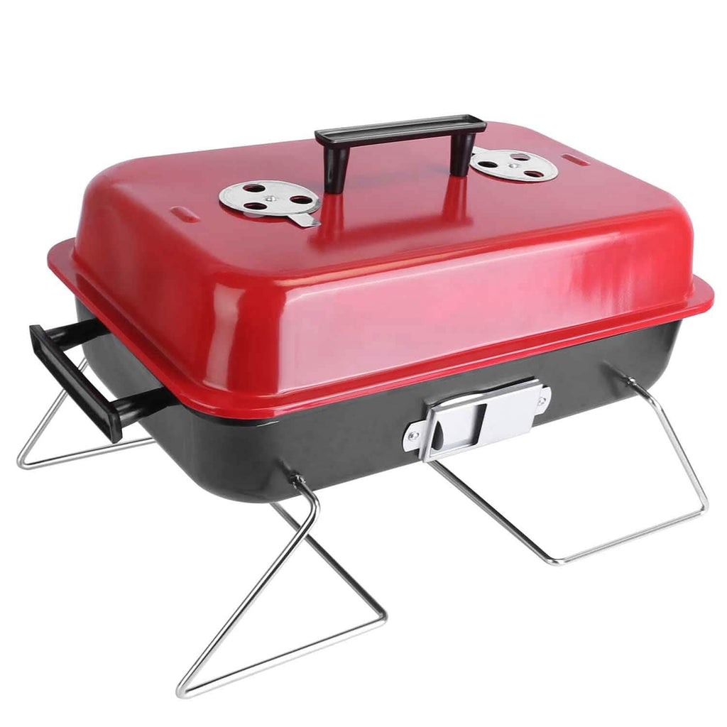 Portable Charcoal Tabletop Grill with Lid by DailySale