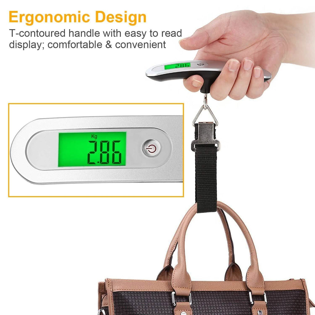 Portable Digital Luggage Scale by DailySale