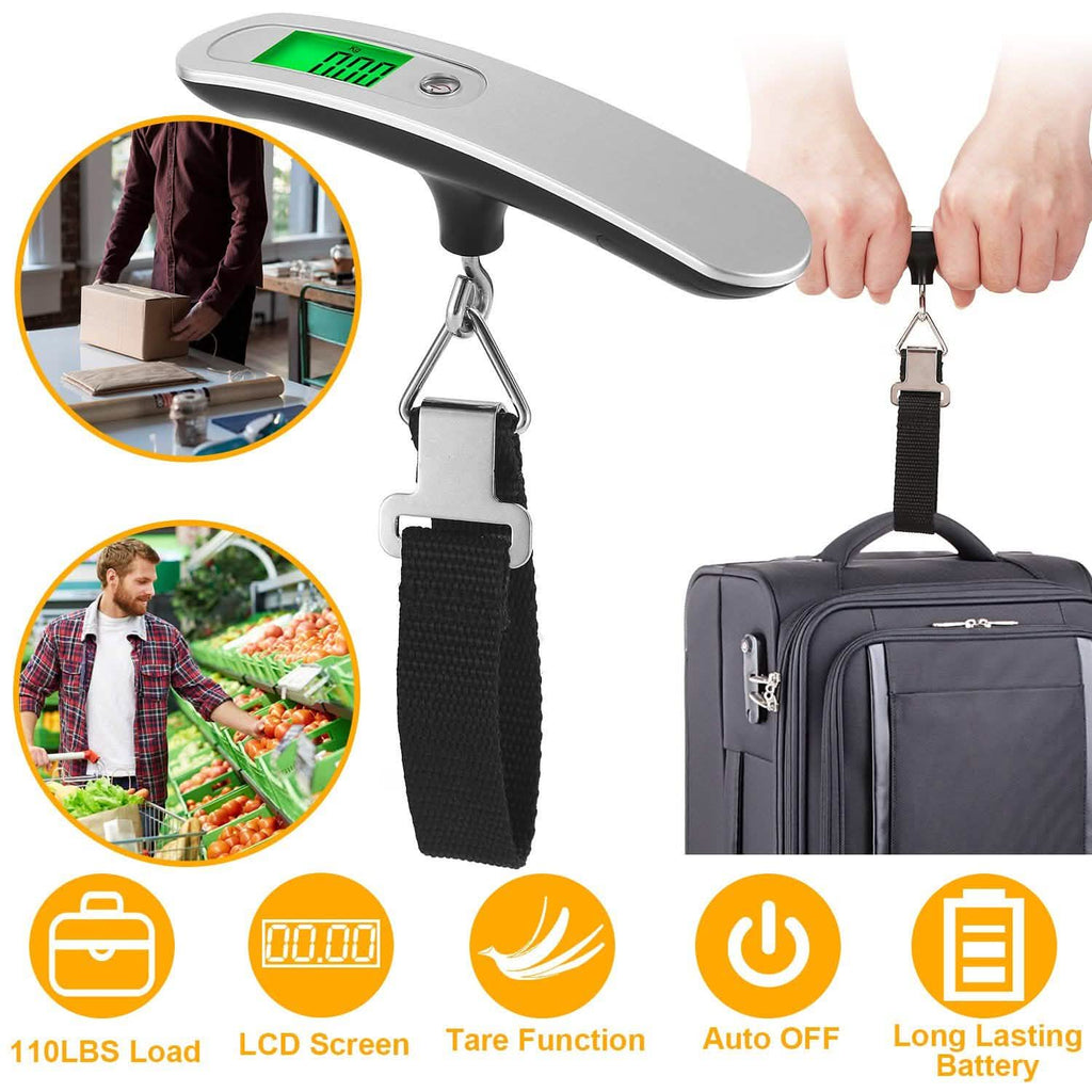 Portable Digital Luggage Scale by DailySale