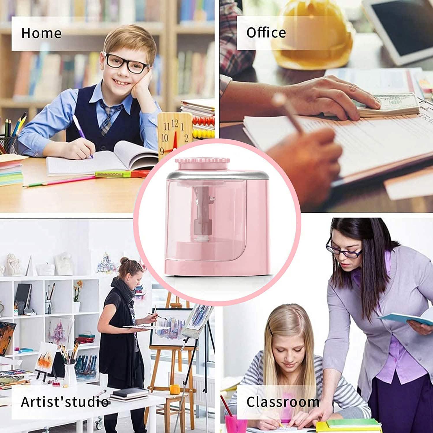 Portable Electric Pencil Sharpeners by DailySale