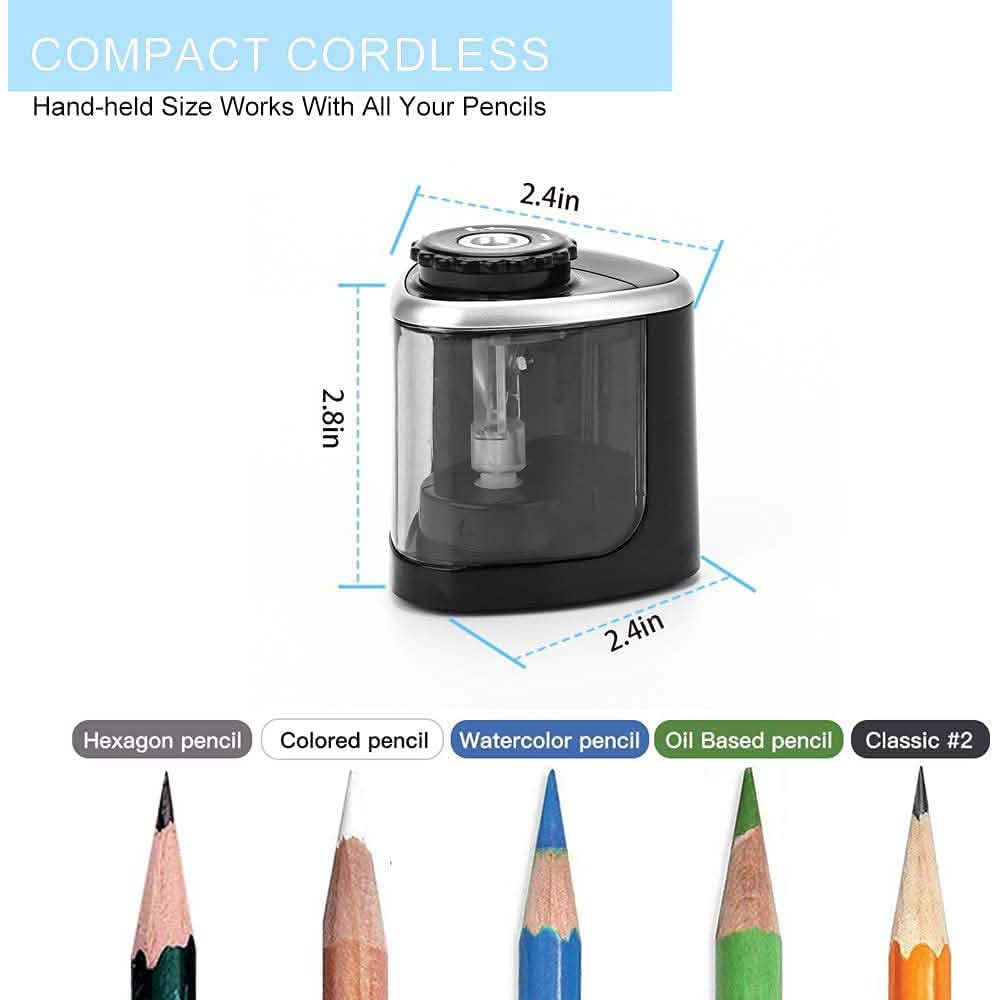 Portable Electric Pencil Sharpeners by DailySale