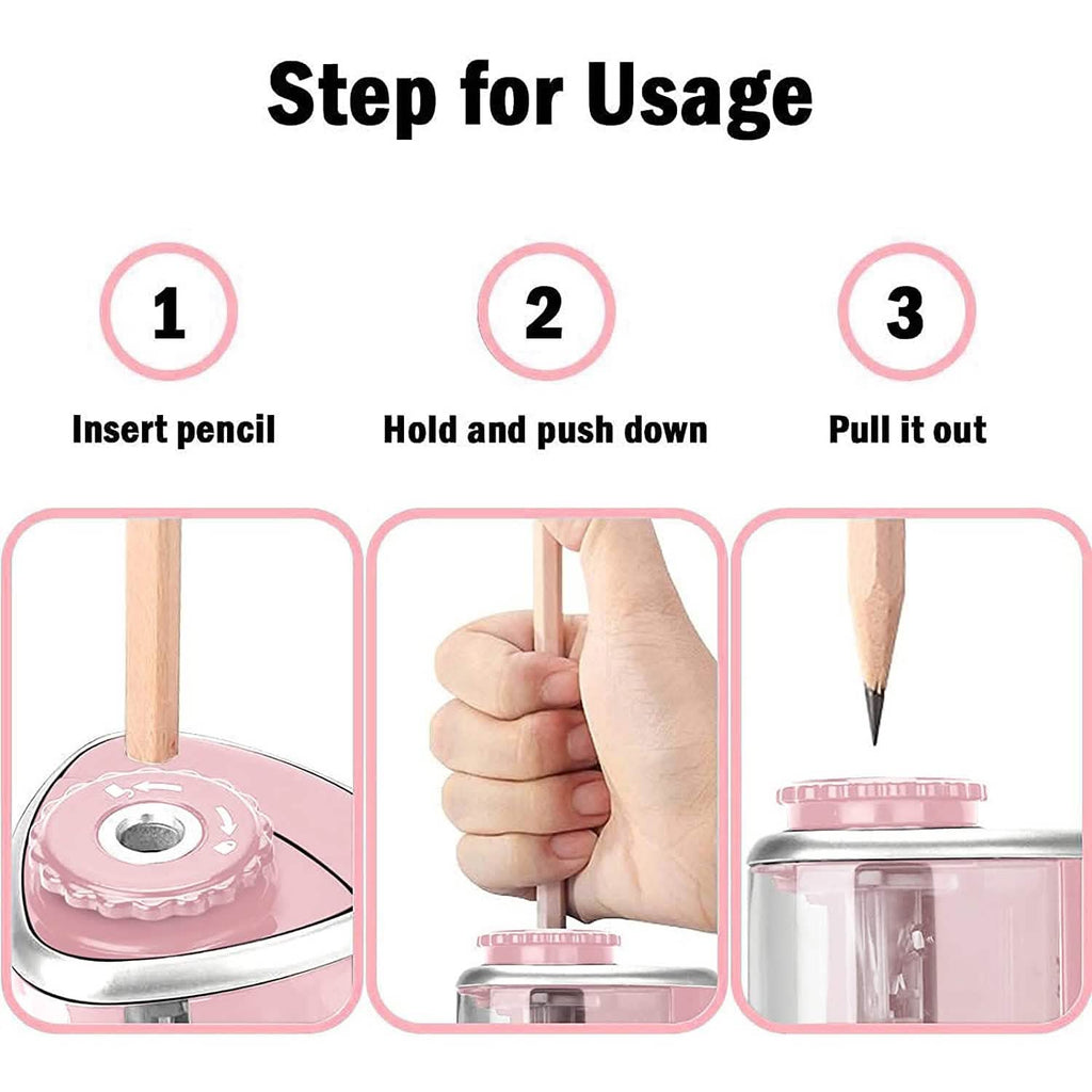Portable Electric Pencil Sharpeners by DailySale